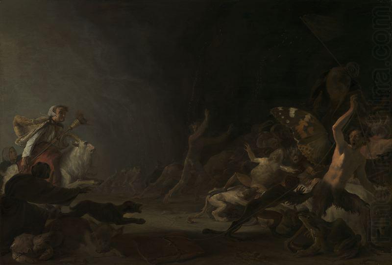 A Witches' Sabbath, Cornelis Saftleven